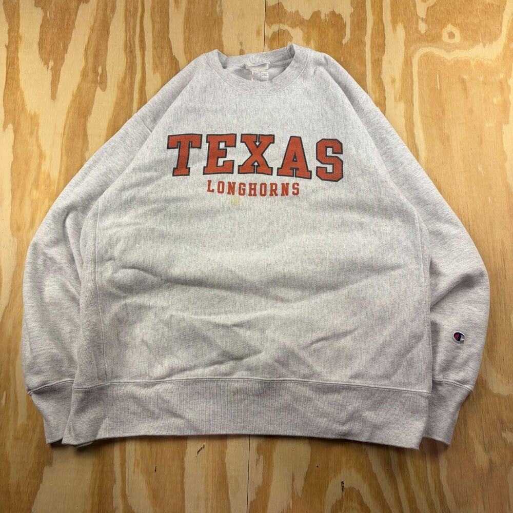 Vintage Champion Reverse Weave Texas Longhorns Sweatshirt – College – Men’s XL